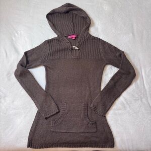 SO Women's Brown Hooded Sweater